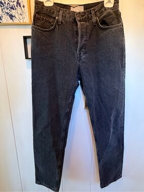 Everlane Women's Straight Leg Jeans - Black Wash